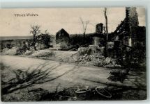 55160 Ville-en-Woevre - zerstörte Häuser WK I