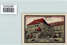 06449 O4320 Aschersleben , Sachs-Anh - Notgeld Das Krankenhaus