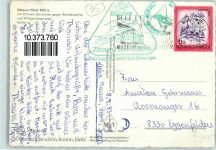 Zittauer Hütte 1983 - Hüttenstempel
