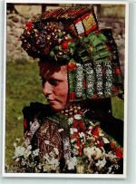 Nr. 1149 Bunte Schwalm Nr. 8 Braut Hess. Tracht, Mandt
