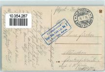 62800 Lievin 1916 - zerstörte Gebäude Feldpost WK I