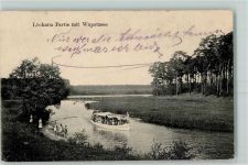 17321 O2103 Löcknitz , Vorpommern Gebrauchsspuren Auf dem Wupatzsee