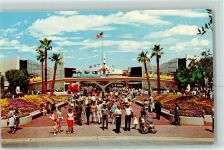 Anaheim Disneyland Tomorrowland Entrance AK Walt Disney