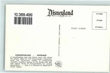Anaheim Disneyland Tomorrowland Entrance AK Walt Disney