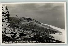 Fischerhütte Gebrauchsspuren Schneeberg