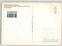 32839 W4939 Steinheim , Westf - St. Rochus Krankenhaus Rathaus Pfarrkirche Schwimmbad