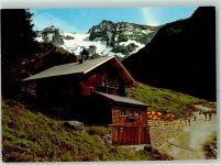 Grüne Wand Hütte - Hüttenstempel
