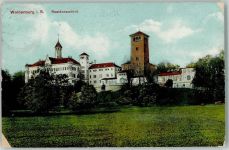08396 O9611 Waldenburg , Sachs Gebrauchsspuren Residenzschloss