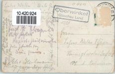 08396 O9611 Waldenburg , Sachs Gebrauchsspuren Residenzschloss