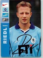 W8000 München Autogrammkarte Thomas Riedl TSV 1860 München sign. Fußball KEINE AK