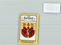 32049 W4900 Herford - Vignette Wappen Kaffee Hag ca 1920-1940