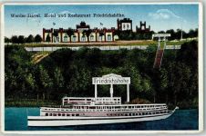 14542 O1512 Werder Havel - Hotel Gasthaus Friedrichshöhe Dampfer Anlegestelle