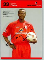 W7800 Freiburg im Breisgau Autogrammkarte Ibrahim Tanko SC sign. Fußball KEINE AK