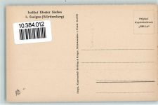 88348 W7968 Sießen - Institut Kloster Sießen Die Kleinen bei Tisch im Freien