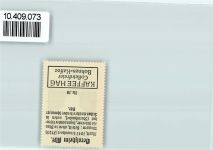 91438 W8532 Berolzheim , Mittelfr - Vignette Wappen Kaffee Hag ca 1920-1940
