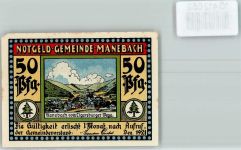 98693 O6313 Manebach - Notgeld