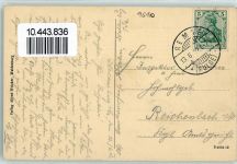 08396 O9611 Waldenburg , Sachs 1912 - Marktplatz Chronik