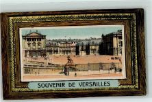 78000 Versailles AK mit Leporello Schmuckrahmen Leporello AK
