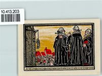 38154 W3308 Schöppenstedt - Notgeld Richter Galgen