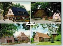 21274 W2111 Undeloh - Bauernhof Tante Emma Laden Wegweiser Wilsede