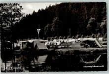 72213 W7272 Altensteig , Württ - Ferienzeltplatz mit Stausee
