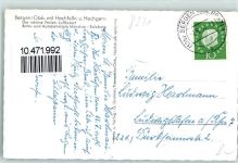 83355 W8221 Bergen , Oberbay - Hochfelln Hochgern