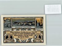 37632 W3456 Eschershausen , Ith - Notgeld Raabeturm u. Denkmal