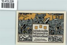 37632 W3456 Eschershausen , Ith - Notgeld Raabeturm u. Denkmal