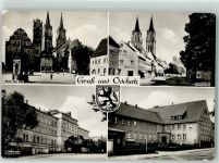 04758 O7260 Oschatz - Platz der DSF Leninstraße Oberschule Postamt