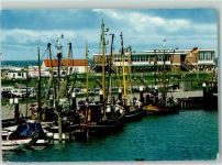 26427 W2943 Bensersiel - Fischerboote Hafen