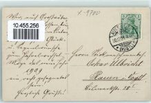 08209 O9700 Auerbach , Vogtl 1908 - Gruppenfoto Ort lt. Stempel