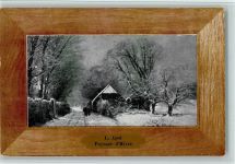 von Apol im Schmuckrahmen - Winter - gute Erhaltung Gemälde