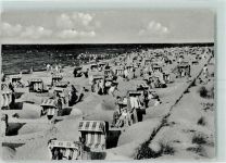 23774 W2447 Heiligenhafen , Holst - Strandleben Steg Strandkorb