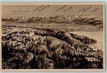 82211 W8036 Herrsching a. Ammersee - Kloster Andechs Karwendel Gebirge