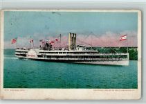 Raddampfer New York AK Raddampfer 1923
