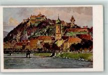 8010 Graz 01.Bez.:Innere Stadt - sign Konrad - Steirische Kunst Nr. 932 , Schloßberg , gute Erhaltung AK