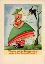 Verlag Lengauer Nr. 2021 AK Trachten Bayern Künstlerkarte