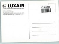 Luxair Boing 737-200 AK Fluglinie