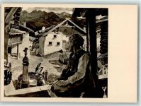 sign Puchinger - Kunstverlag Schwerdtfeger Kunst im 3. Reich, unsortiert Gebrauchsspuren