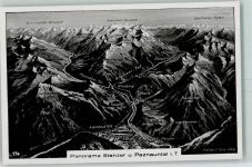 6500 Landeck - Stanzer und Paznauntal Panoramakarte Nr. 174