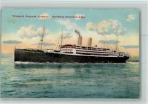 Hamburg-Amerika-Linie - Kaiserin Auguste Victoria AK Gute Erhaltung Schifffahrt