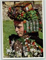 Nr. 1149 - Serie Die bunte Schwalm Nr. 8 - Schwälmer Braut, sehr gute Erhaltung AK Hess. Tracht, Mandt