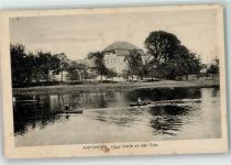 45525 W4320 Hattingen , Ruhr - Haus Weile Ruderboote Ruhr