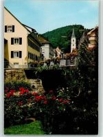79669 W7863 Zell im Wiesental - Ortsansicht m. Kirche