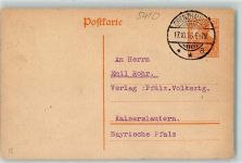 23936 O2420 Grenzhausen 1916 - Ganzsache
