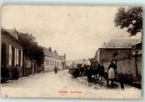39800 Molain Gebrauchsspuren la Piace