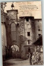 Allegre Les Pompiers a exercice La Tour des Horloge Feuerwehr 1917