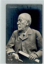 Foto AK Alter Mann mit Buch