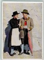 9020 Klagenfurt 01.Bez.:Innere Stadt 1945 Gebrauchsspuren Tracht Kärnten