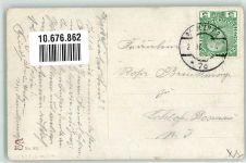 Federwild im Maul Jagdhund 1912 Künstlerkarte